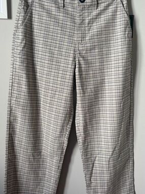 Volcom Beige Plaid Chinos